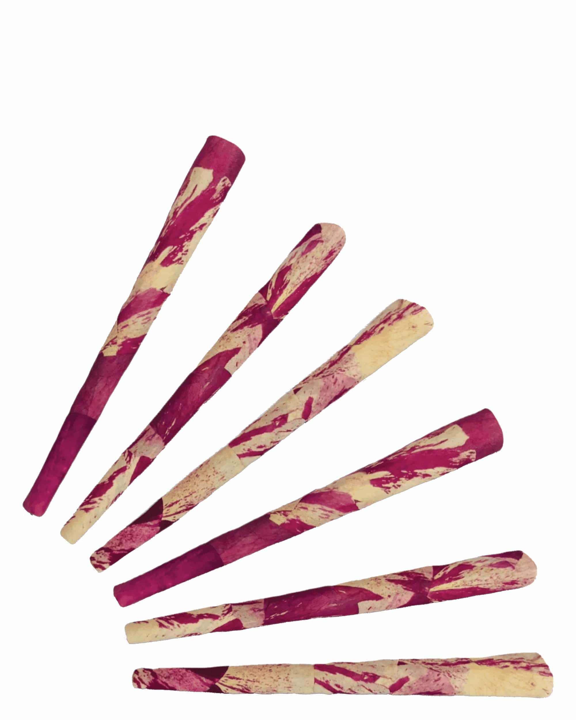 CaliGreenGold Rose Petal Rolling Cones with Filter Tip ORGANIC