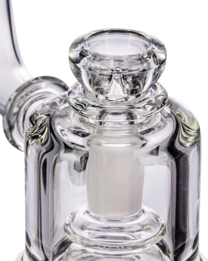 Chambered Mouthpiece Matrix Barrel Bubbler Bowl Piece