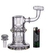 Chambered Mouthpiece Matrix Barrel Bubbler