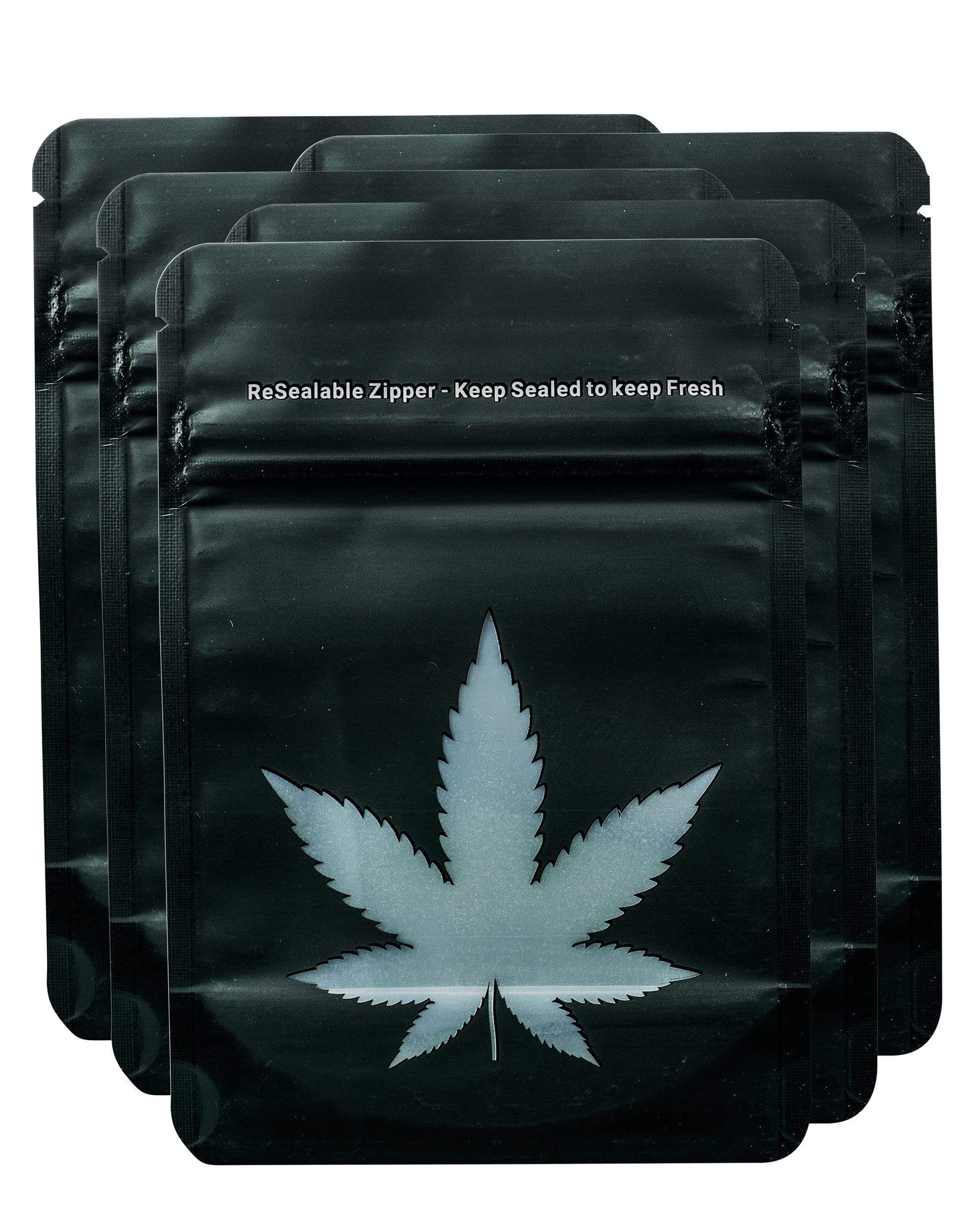 DankStop Leaf Window Resealable Bags