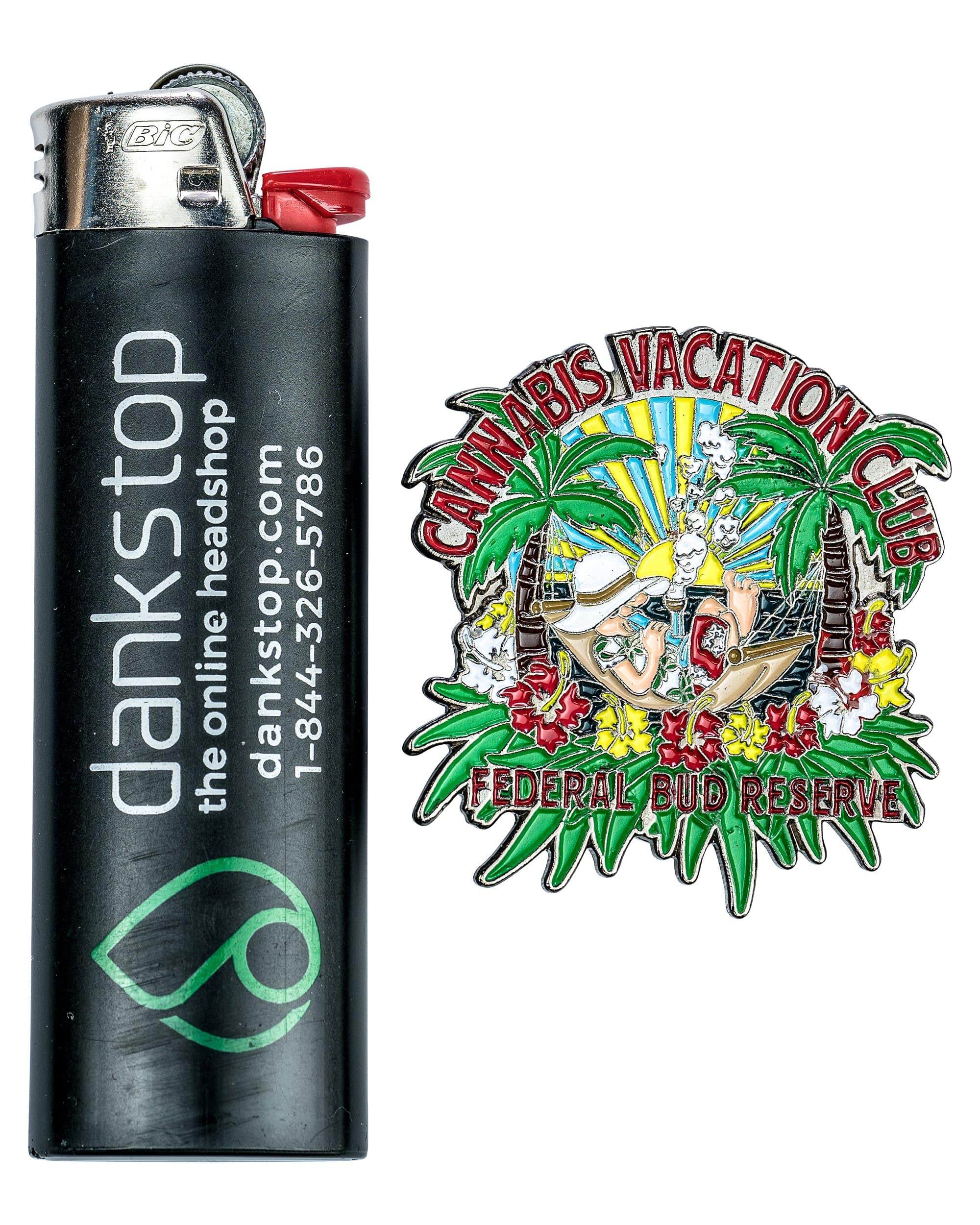 Dankstop Vacation Club Metal Pin