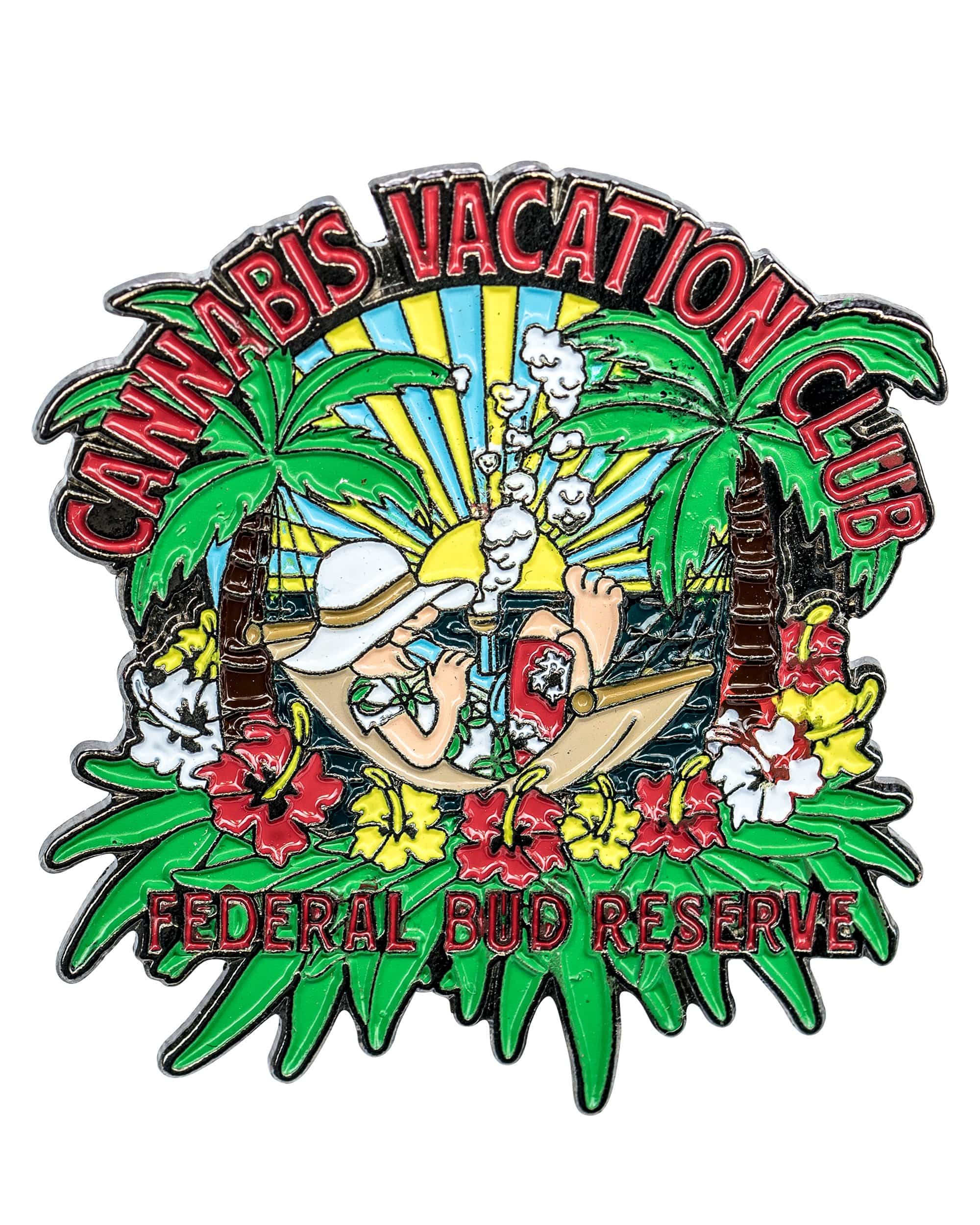 Dankstop Vacation Club Metal Pin