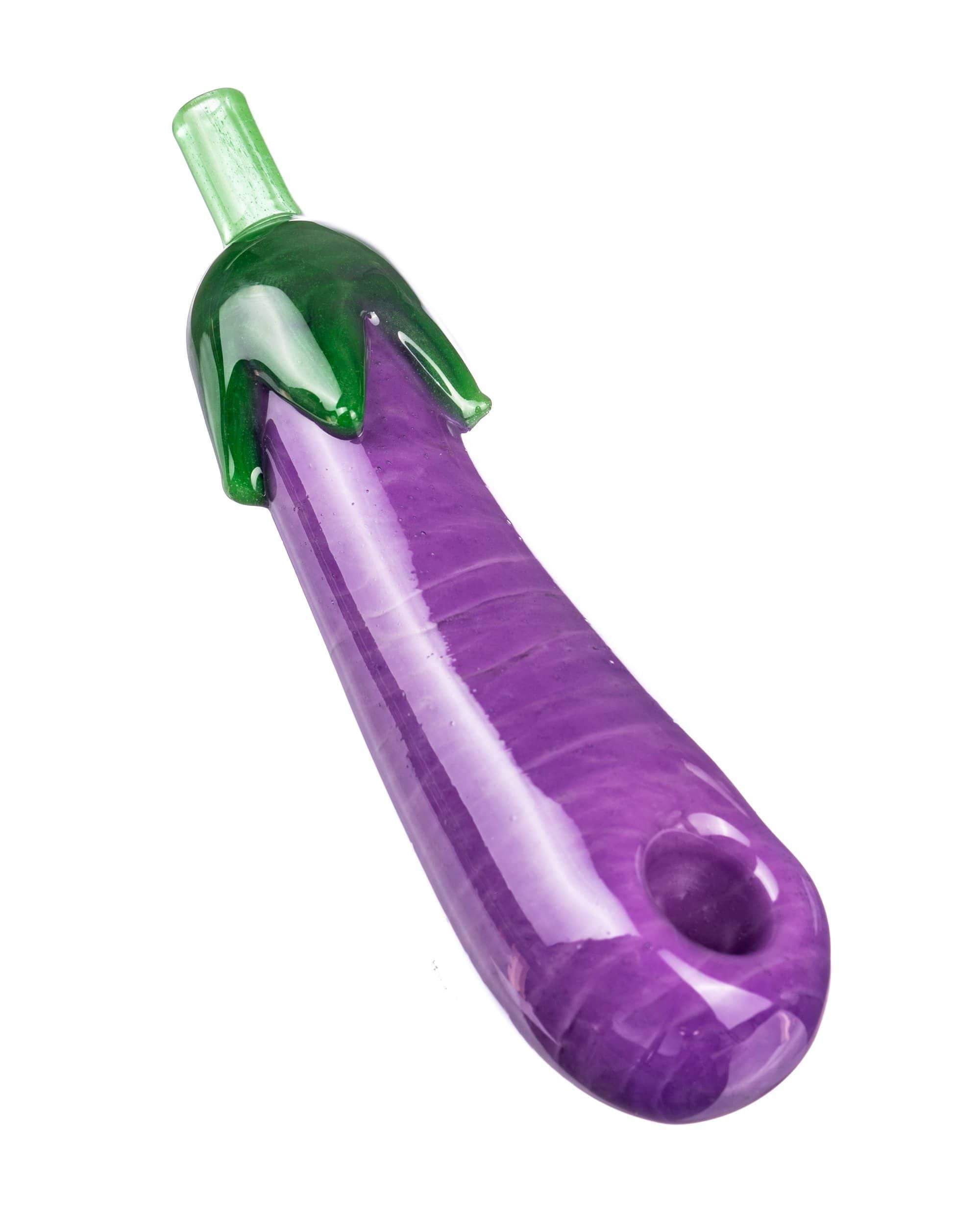 Eggplant Emoji Hand Pipe