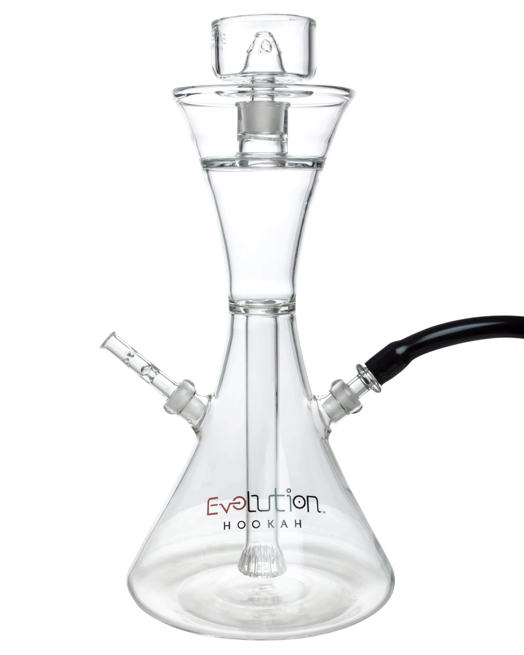 Evolution Hookah - 15" Bella Hourglass Design Glass Hookah