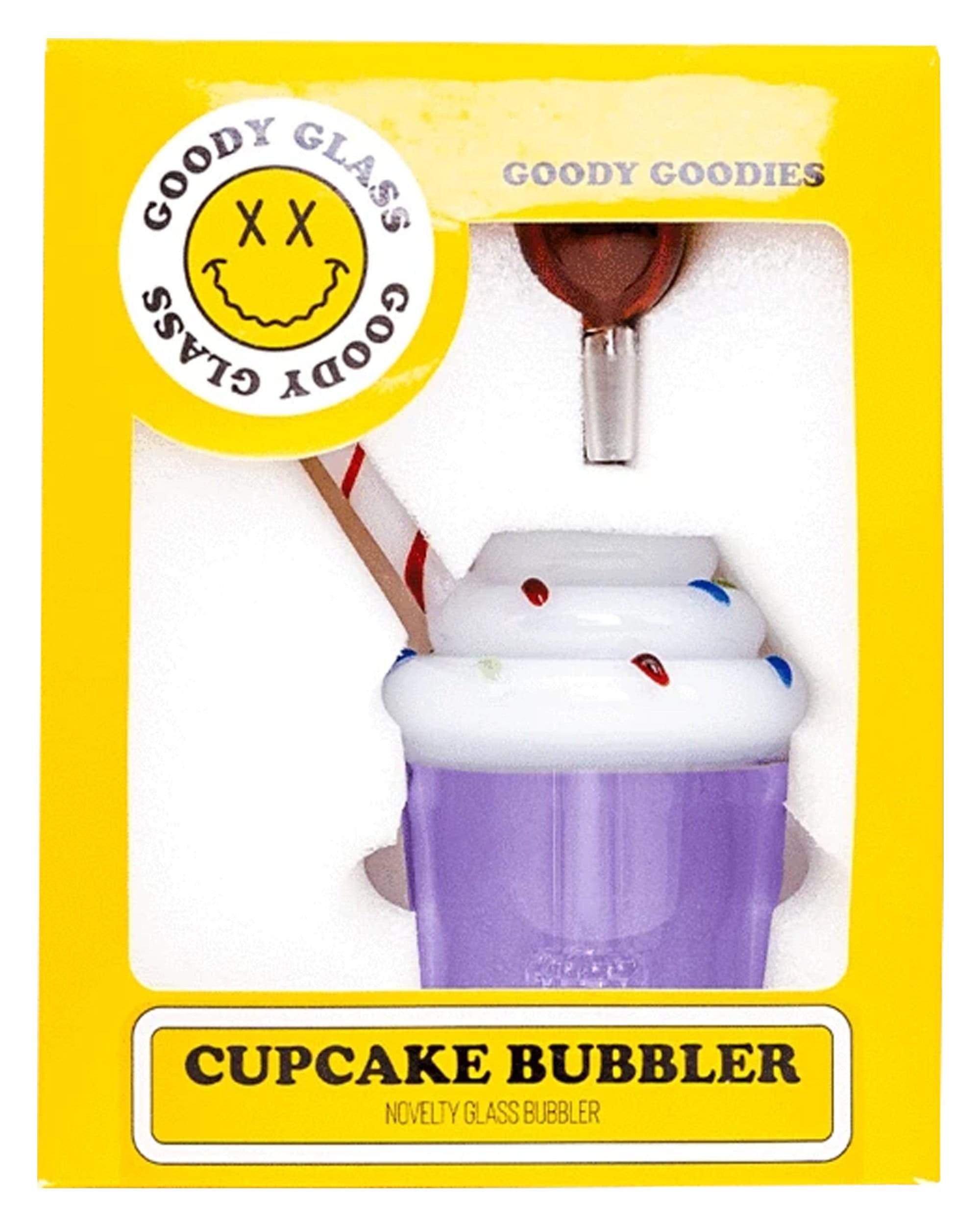 Goody Glass Cupcake Bubbler