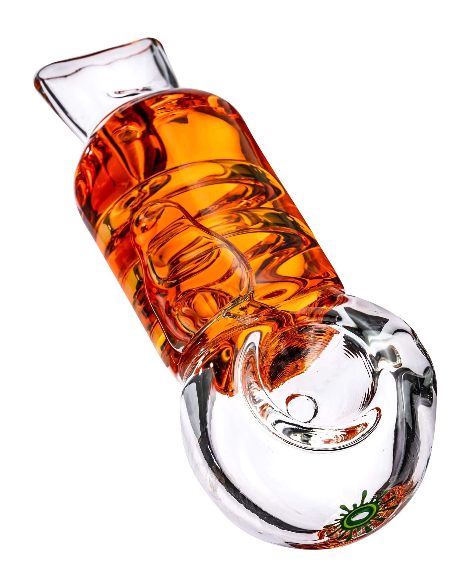 Cryo Glycerin Hand Pipe  In Orange