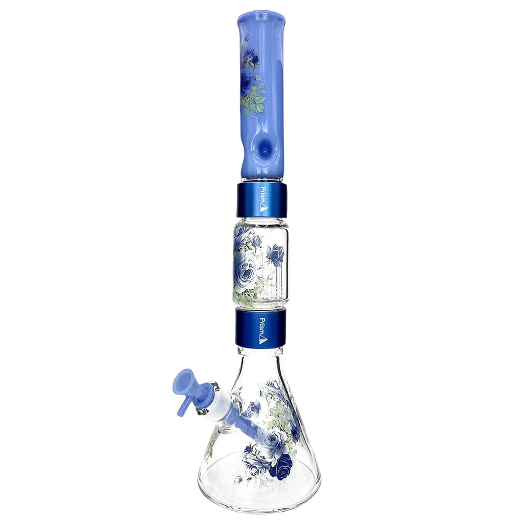 Prism Halo Moonlight Rose Double Stack Modular Beaker Bong