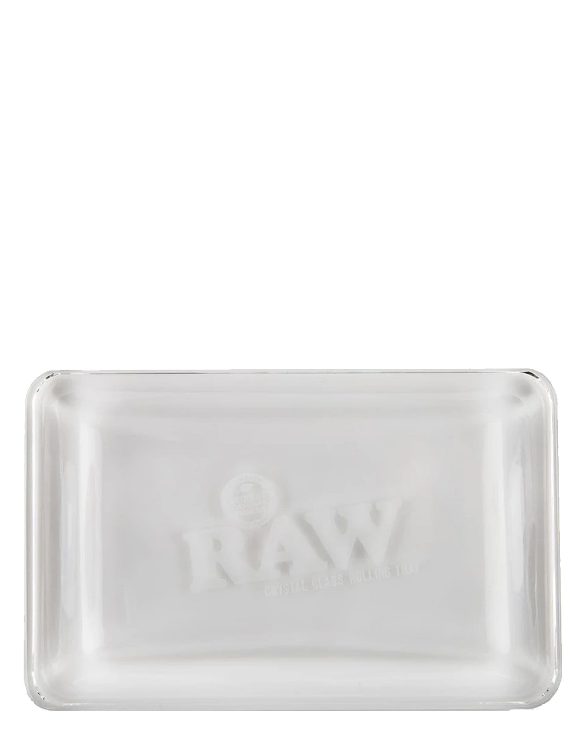 RAW Crystal Glass Rolling Tray