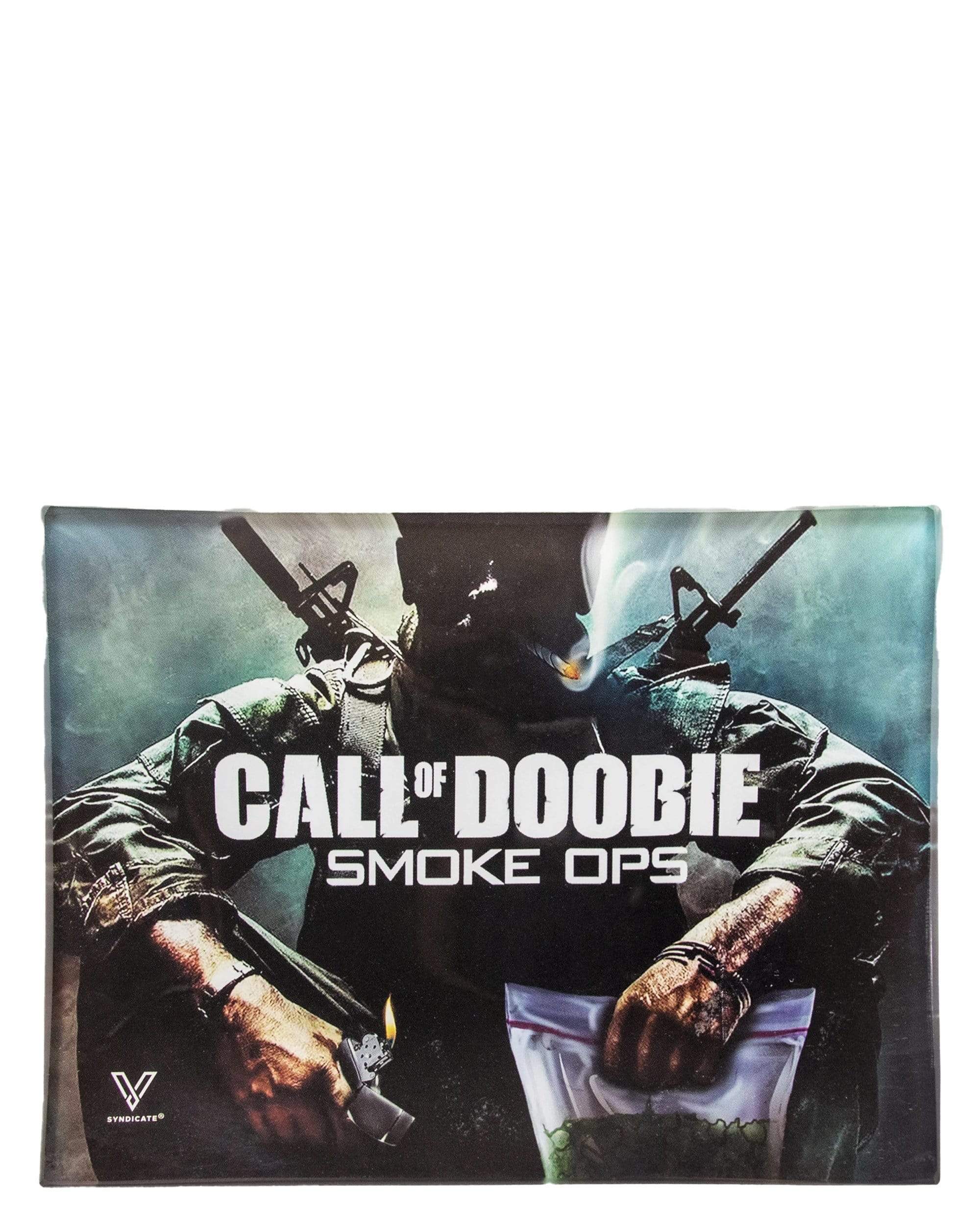 V Syndicate Call of Doobie Shatter Resistant Glass Tray