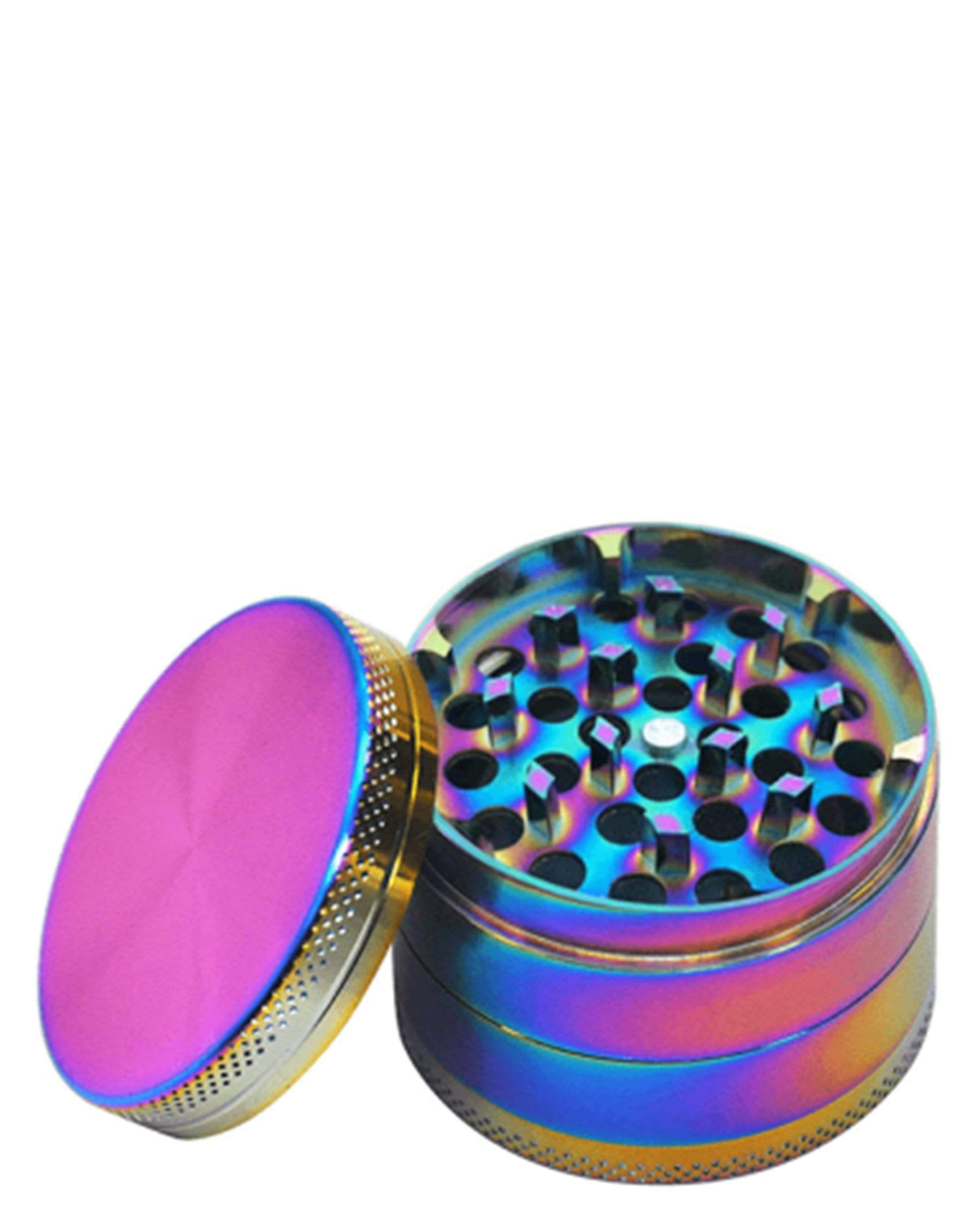 Waxmaid 50mm 4-Piece Iridescent Dry Herb Grinder