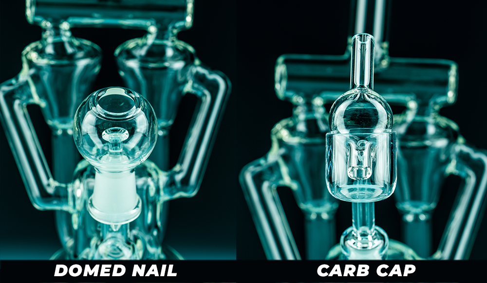 dome nail vs carb cap