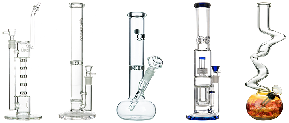 types of bongs