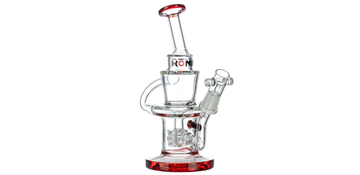 "chigiriki" layered recycler with matrix perc