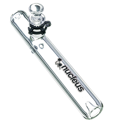 10" clear glass steamroller