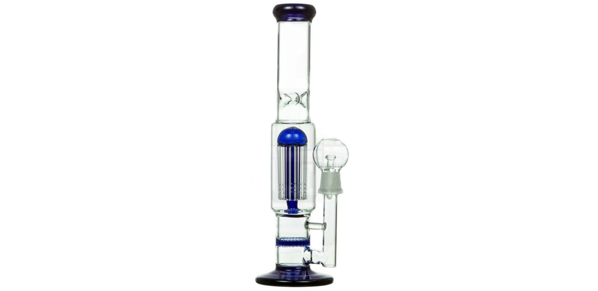 honeycomb perc to tree perc water pipe