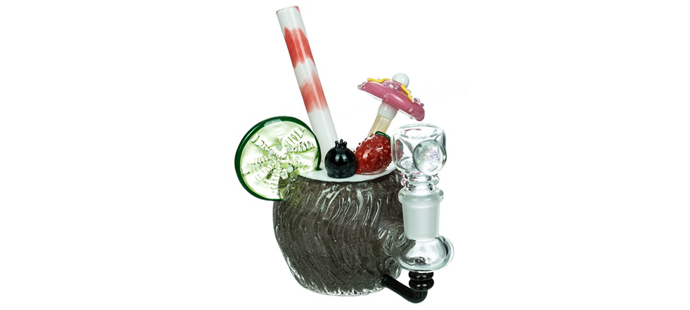 coconut colada mini bong