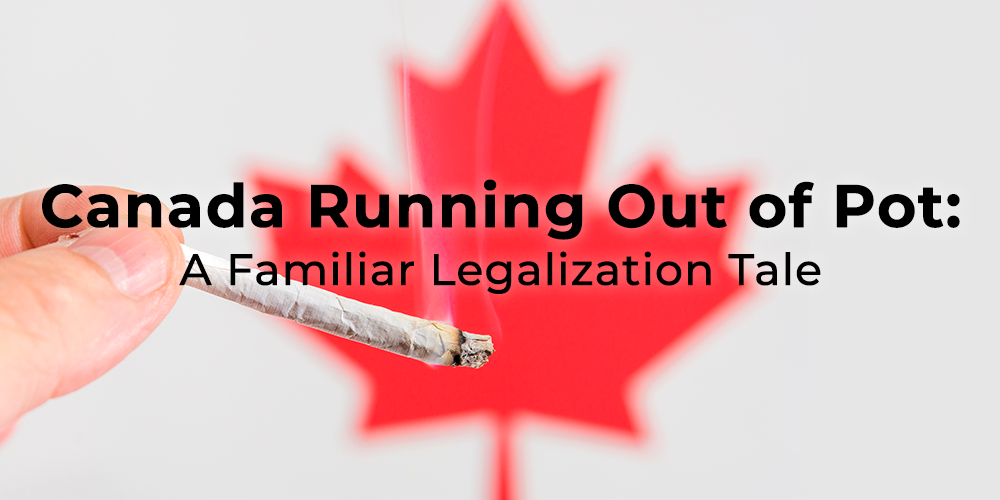 canada running out of pot