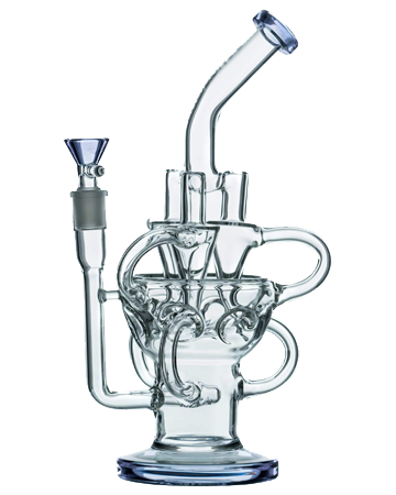 Bongs vs. Dab Rigs - Recycler Bong - Dankstop